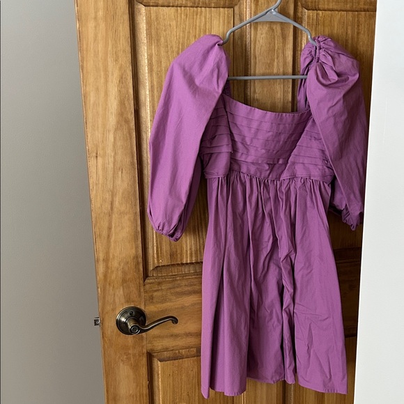 Abercrombie & Fitch Emerson Poplin Mini Puff Sleeve - Picture 3 of 3